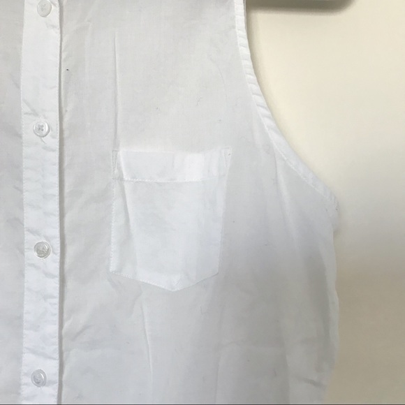 Equipment polka dot sleeveless button down - Picture 3 of 4